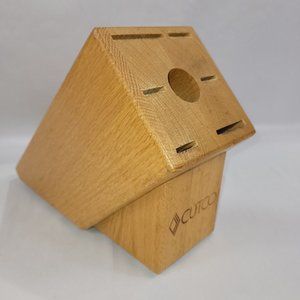 Cutco Wood Knife Block USA Wooden Knives Set Holder